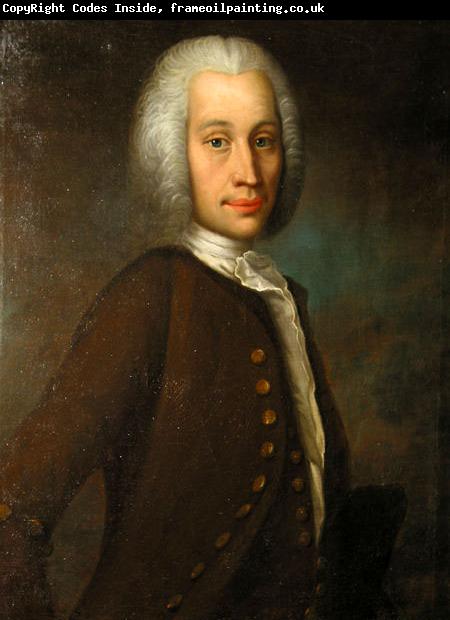 Olof Arenius Oil painting of Anders Celsius. Painting by Olof Arenius